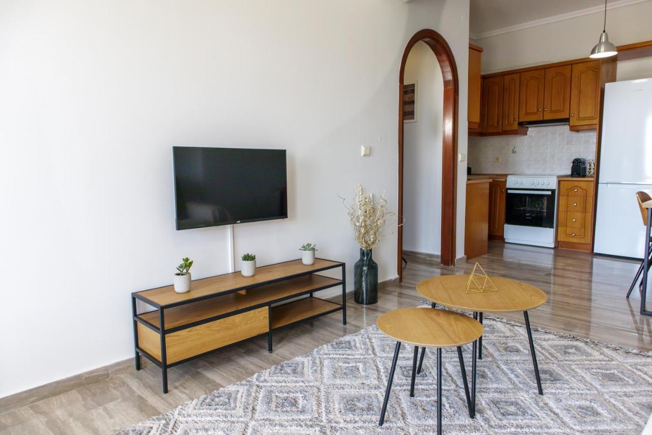 קלמאטה Almyros Aktis Seaview Apartment מראה חיצוני תמונה